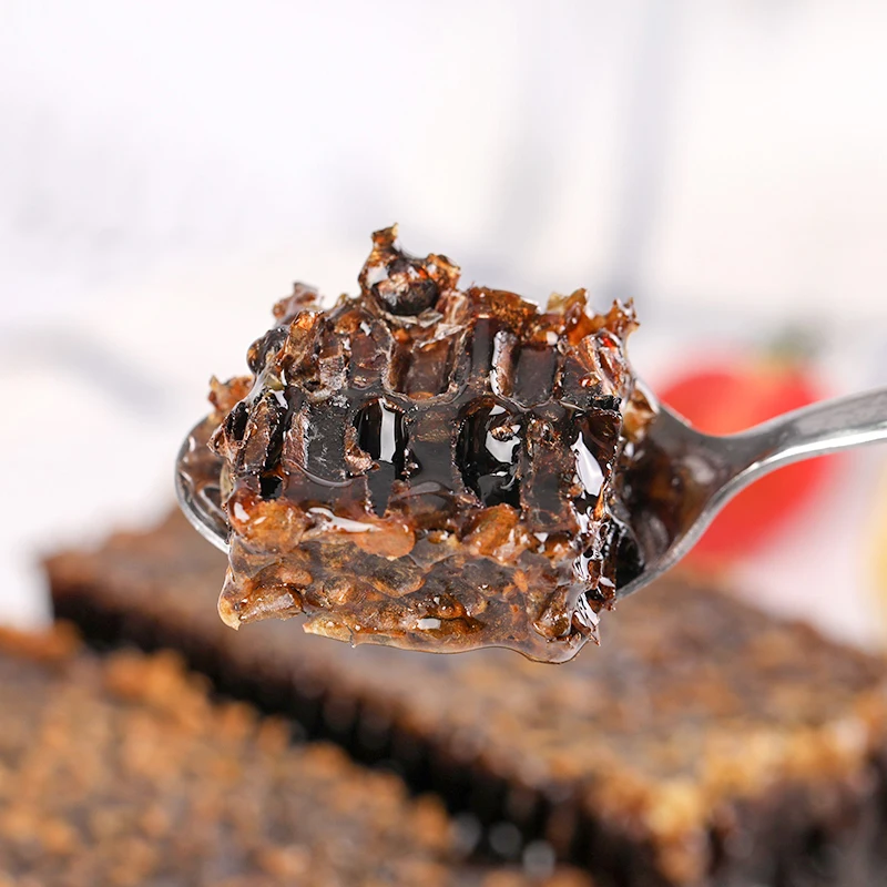 Старый сотовой мед 500 г коробка Жевательная чистая почва натуральные фермеры