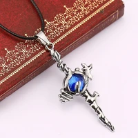 anime k choker necklace yatogami kuroh pendant necklace for women jewelry copplay accessories gifts 11746