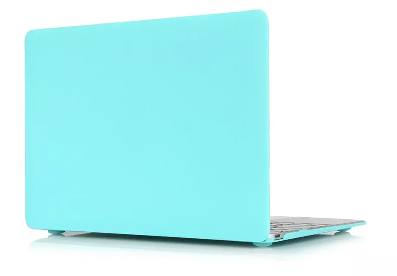 Matte white blue Сумка для ноутбука чехол для macbook air 13 Матовый Футляр Крышка Ноутбука Чехол для Macbook Air 13 Случае Pro Retina 12 13.3 15 дюймов для Apple Mac book Air 11 Pro 13 Сенсорный бар - Цвет: Matte white blue