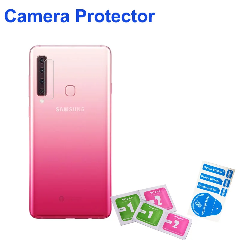 Закаленное стекло для объектива камеры 2 шт. защитная пленка Samsung A7 2018 A750 S10 plus A8S A9S