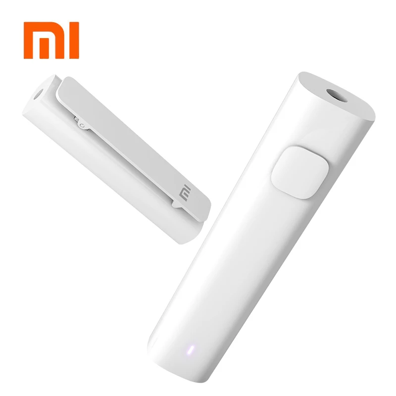 Оригинальный Xiaomi Bluetooth аудио приемник 4.2 музыка Беспроводной Адаптер 3.5 мм Aux Car Kit