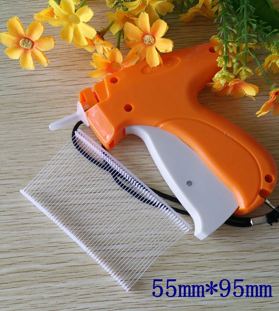 

hot-selling New Set of 5000 55mm Barbs + 1 pcs Label Tagging Tag Gun Clothes swing tags gun tool sets