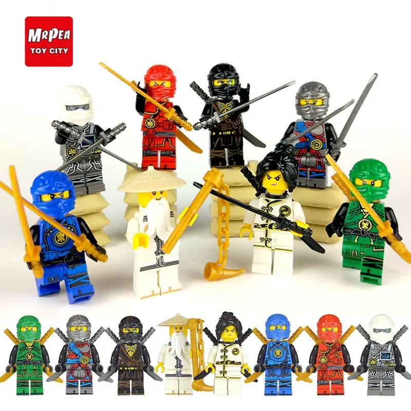New Ninja Temple+Ninja Motorcycle DIY Building Block educational Toys for child gifts Compatible with legoing ninjagoes | Игрушки и