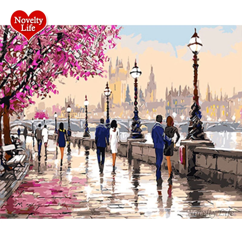 Набор для рисования по номерам на холсте с рамкой|oil picture|art paintingwall art painting |