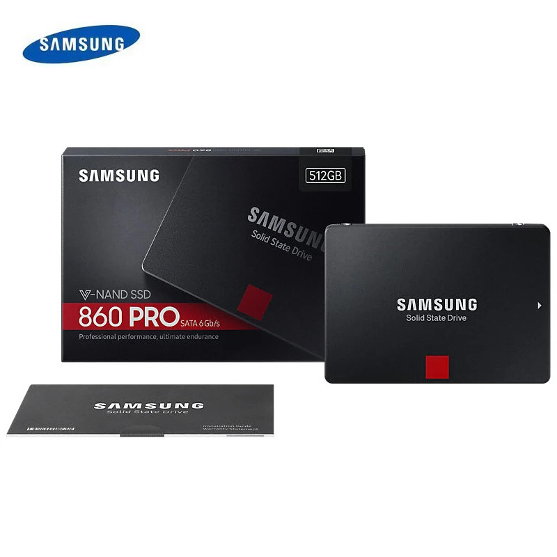 SAMSUNG SSD 860 PRO 1 ТБ 512GB HD жесткий диск HDD 2 5 дюймов SATA 256GB твердотельный накопитель для