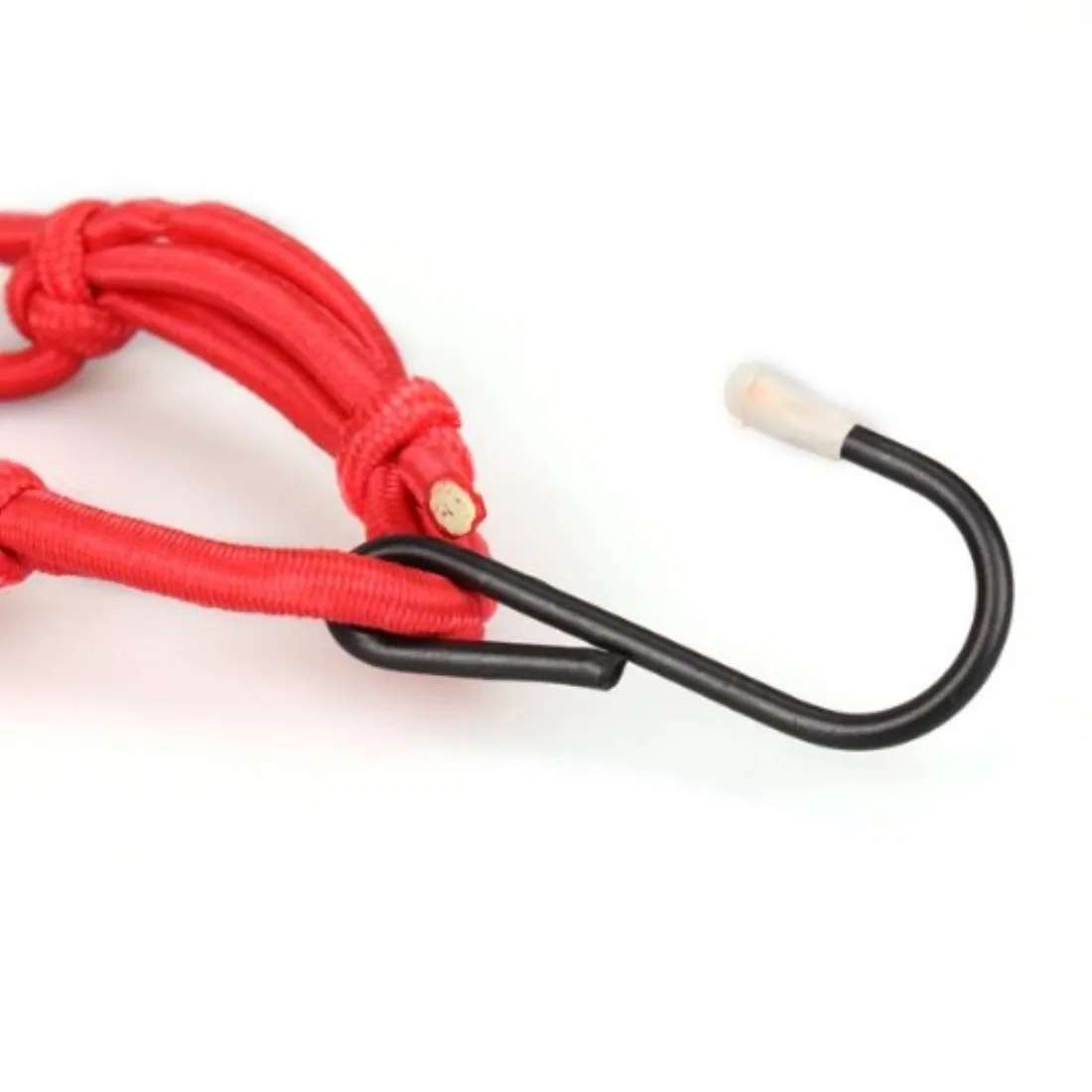 

Dewtreetali 30*30cm Red Motorcycle Dirt Bike Scooter Luggage Cargo Bungee Net Bag Mesh Storage Carrier Bag Helmet Holder 6 hooks