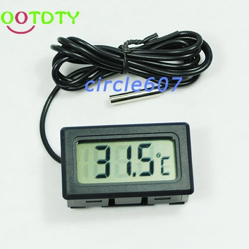 

Aquarium LCD Digital Thermometer Fish Tank Water