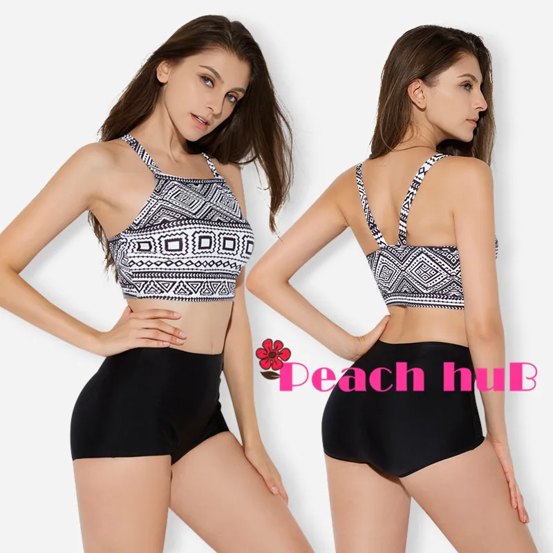 Женский купальник бикини купальники больших размеров из 2 предметов женский на