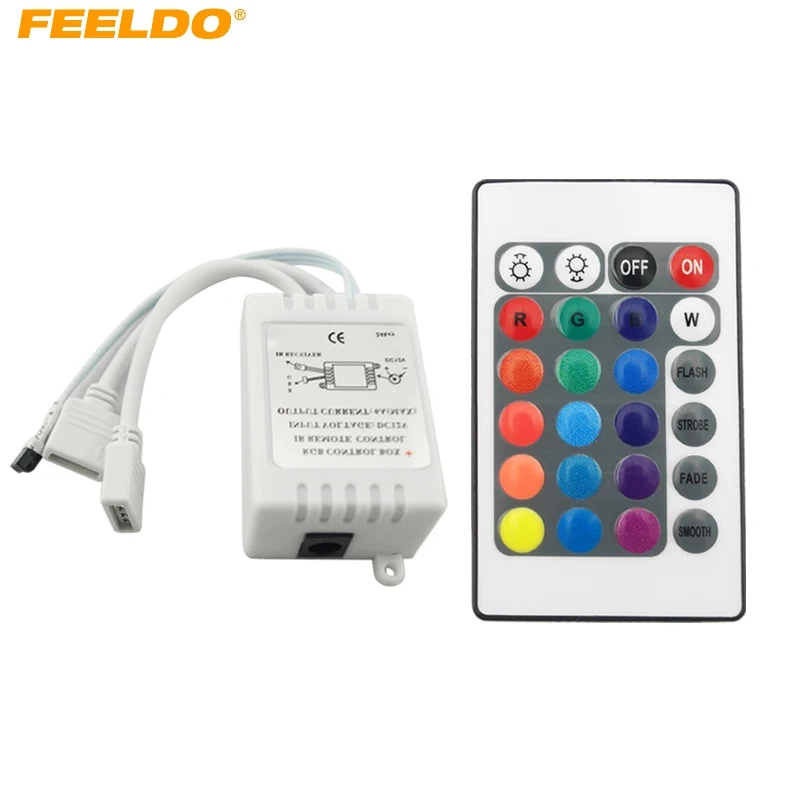 Автомобильная Лента FEELDO Mini Инфракрасный светодиодный контроллер беспроводной
