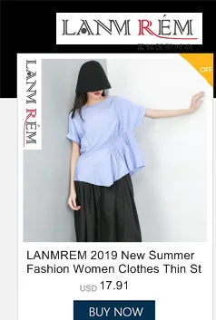 LANMREM/Новинка года; летняя модная женская одежда; однобортный комбинезон с широкими штанинами; джинсовый комбинезон с карманами в стиле пэчворк; WG86601