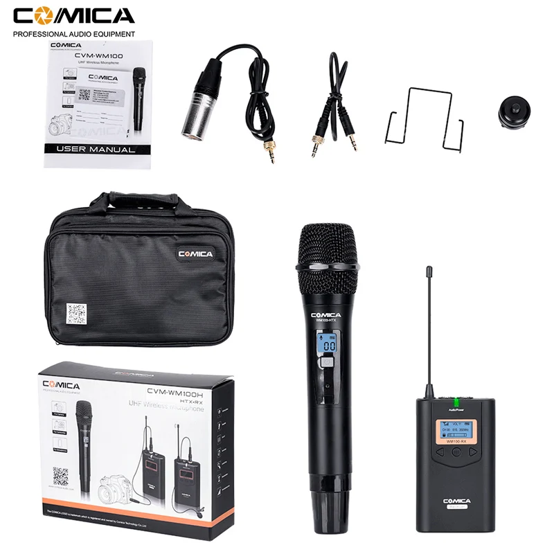 Микрофонная система Comica CVM WM100 H UHF|Микрофоны| |