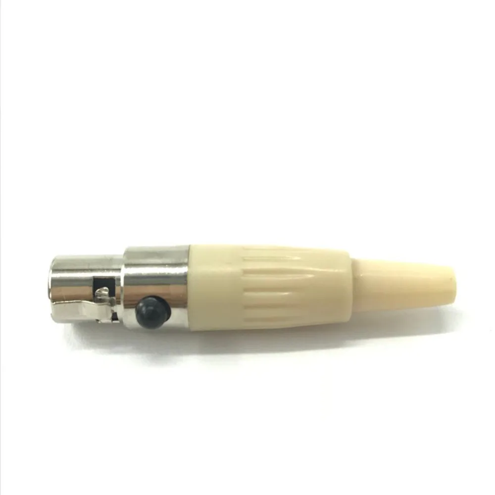 3pcs DIY 4pin Stereo Screw Lock Connector for shure Microphone Spare Plug adapter | Электроника