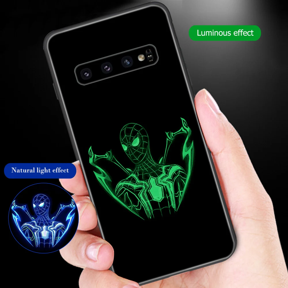 Ciciber чехлы для телефонов samsung Galaxy S10 S9 S8 Plus Note 8 9 S10e + Funda Капитан Америка Логотип