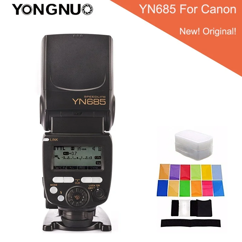 YONGNUO YN685 YN 685 беспроводной HSS TTL вспышка Встроенный приемник работает с YN622C YN622II C TX