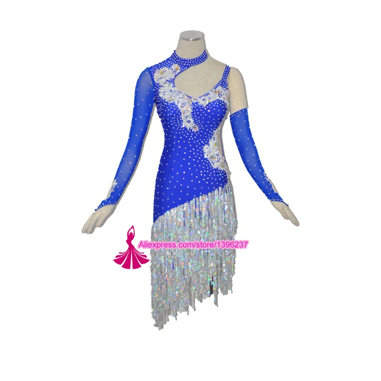 Юбка для латиноамериканских соревнований Женский танцевальный костюм танго