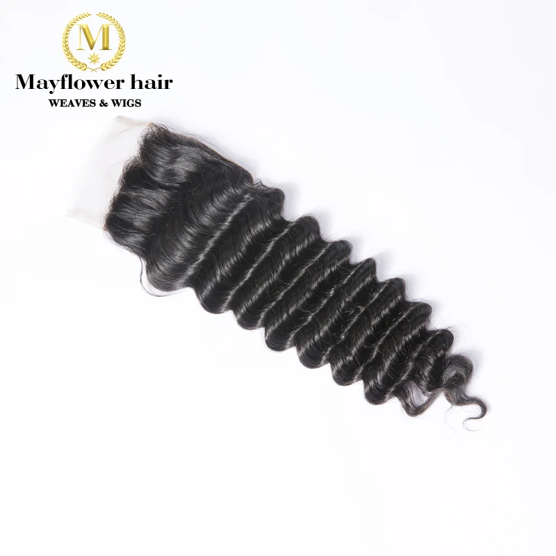 Mayflower Funmi волосы Beyonce curl 2/3/4 пучки с 4x4 "закрытыми натуральными черными двойными