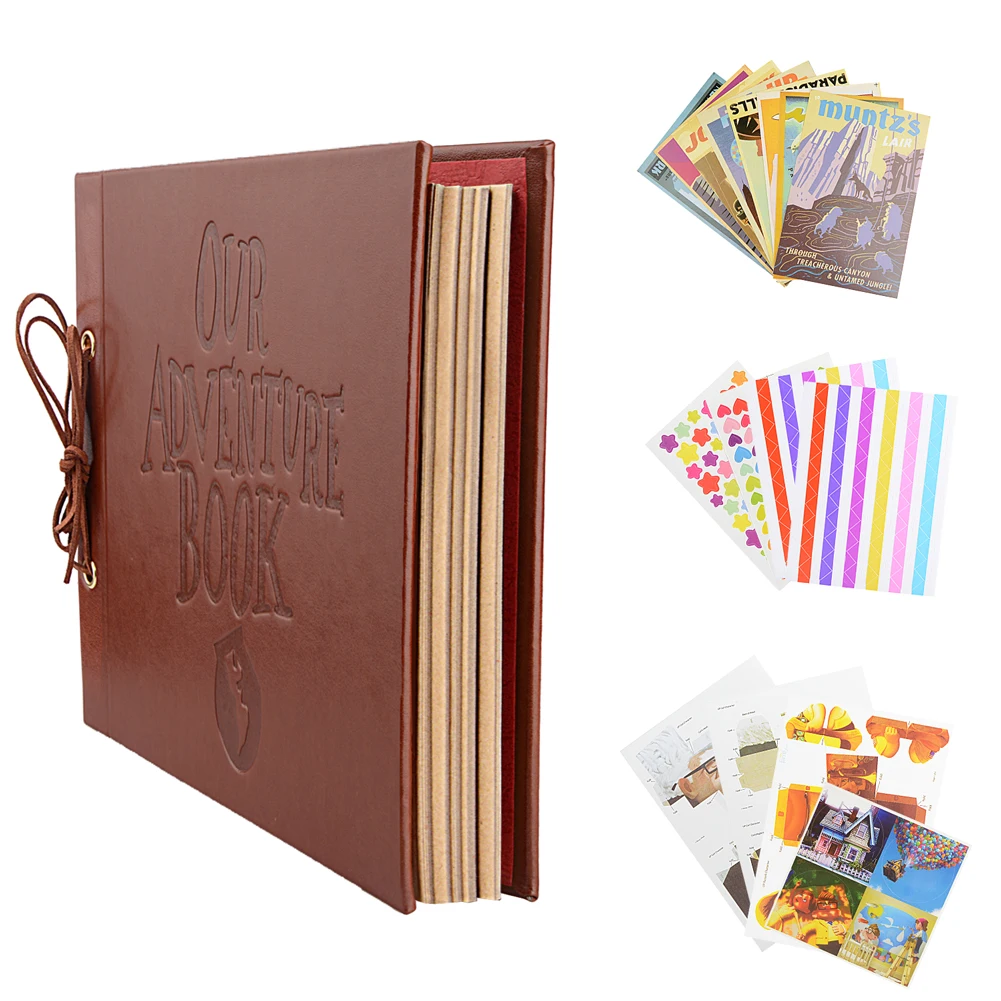 Винтажные бумажные листы на 80 страниц Набор карточек книга мои приключения с