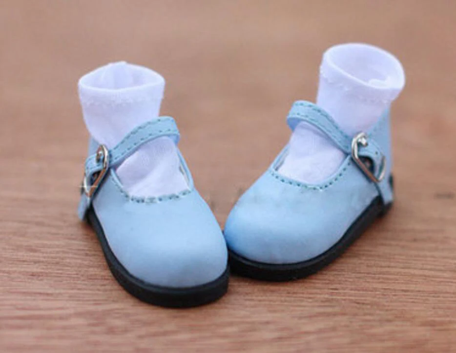 D01-P231 Blyth Doll 1/4 bjd 1/6; обувь для кукол; цветная обувь на плоской подошве; кожаная обувь; 1 шт