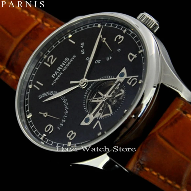 Мужские часы Parnis черные с отображением даты|watch watch|watches watch watchwatch men date |