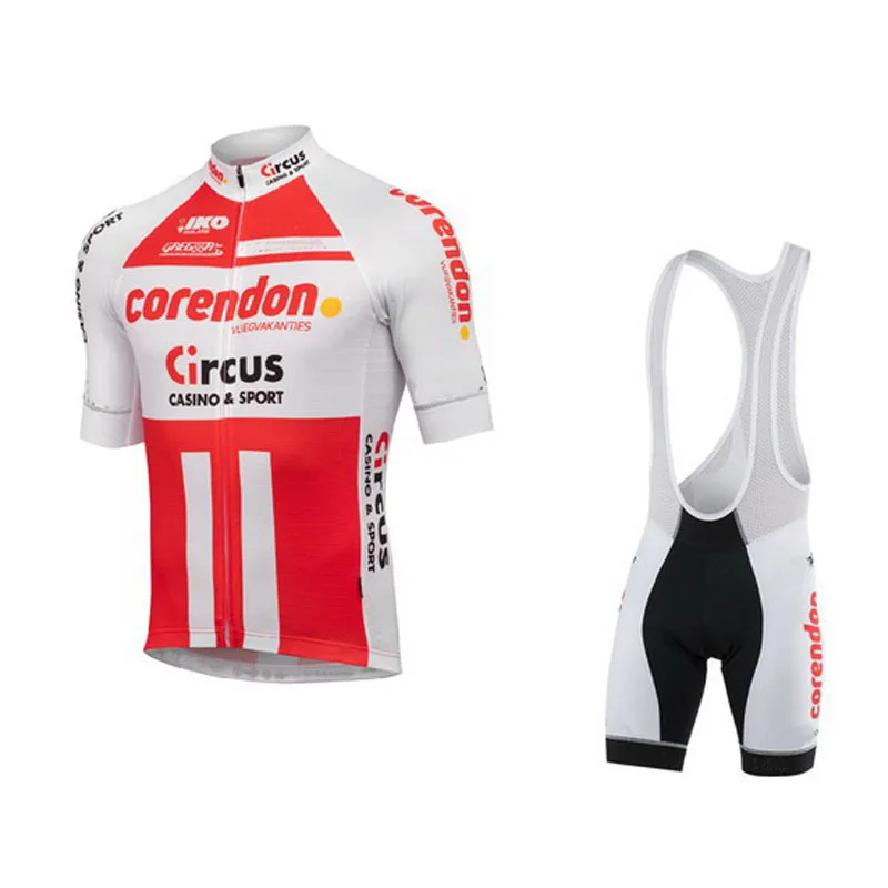 SPTGRVO LairschDan 2019 CORENDON-CIRCUS Велоспорт Джерси Набор для мужчин MTB гоночный велосипед