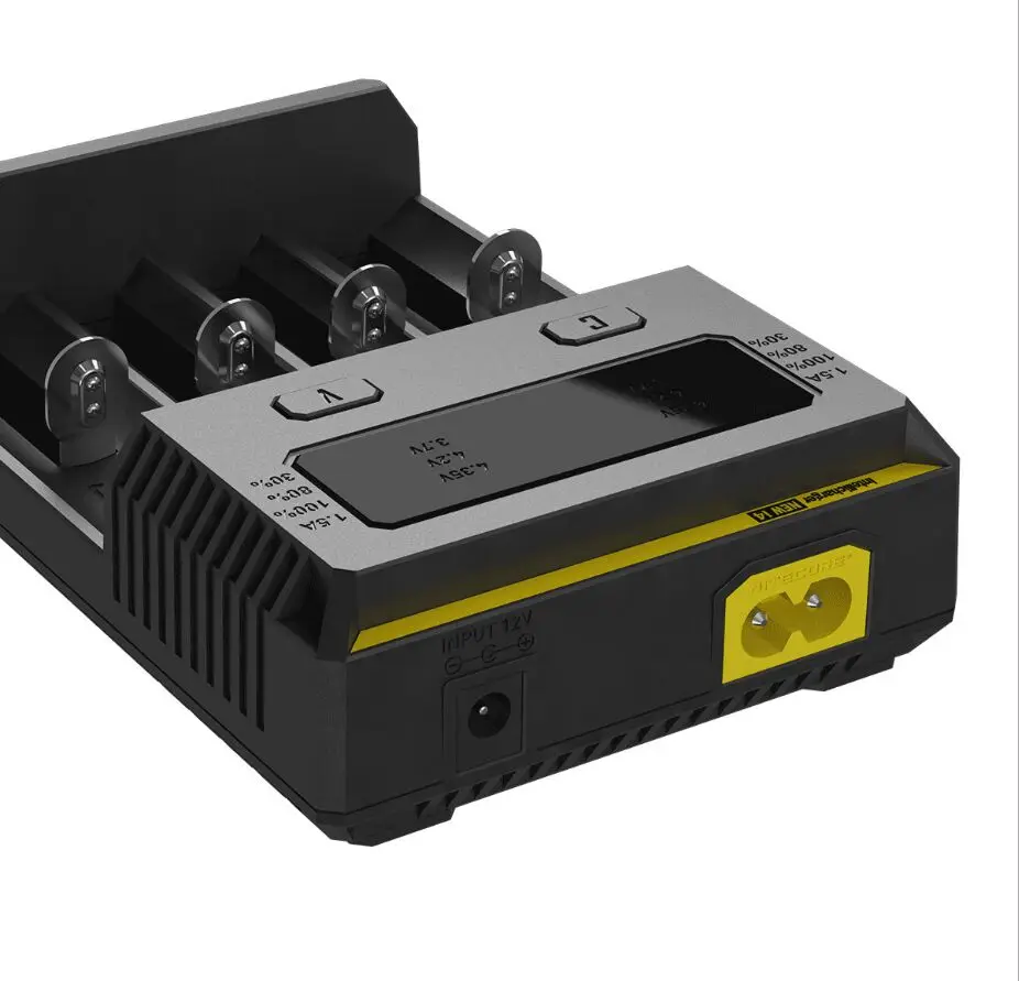 Новинка умное зарядное устройство NiteCore/Knight Cole для аккумуляторов Ni-MH/li-ion I4 186504 |