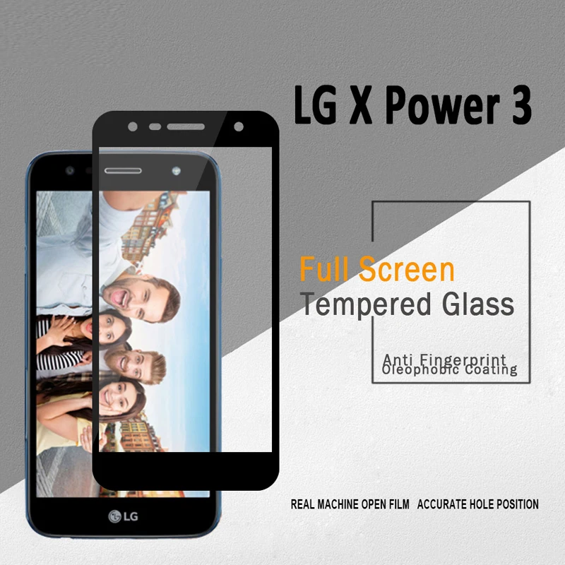 Защитное стекло закаленное 6D для LG X Power 3 2 шт.|Защитные стёкла и плёнки телефонов| |