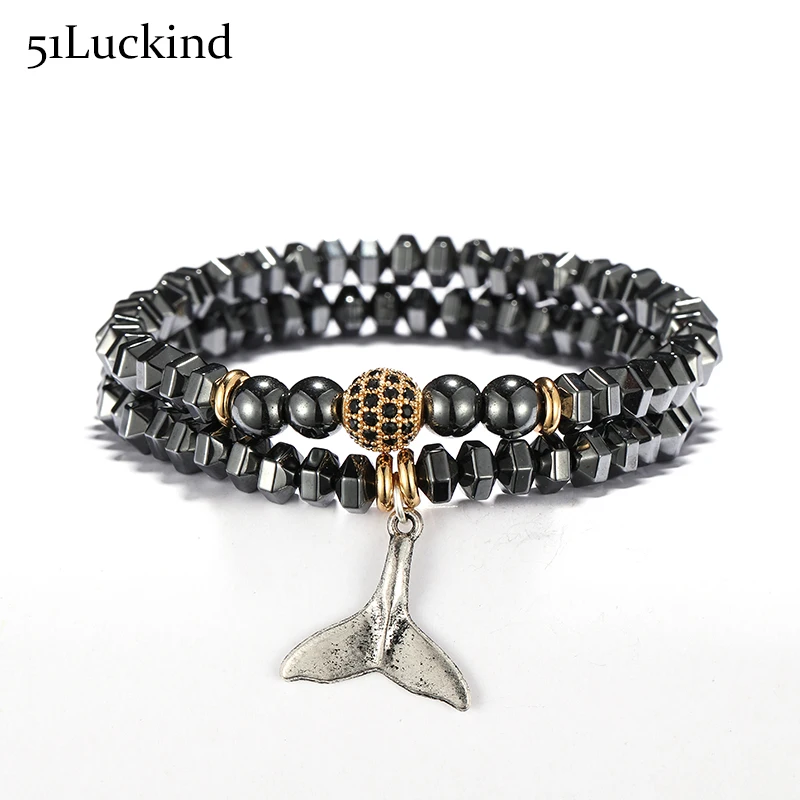 Браслет с геометрическим рисунком 2 шт./компл. браслет хвостом античный