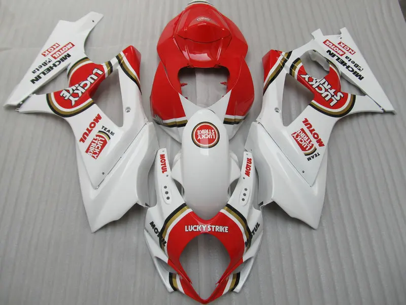 Обтекатель для мотоцикла Кузов GSXR1000 07 08 GSX R GSXR 1000 K7 2007 2008 красные белые обтекатели