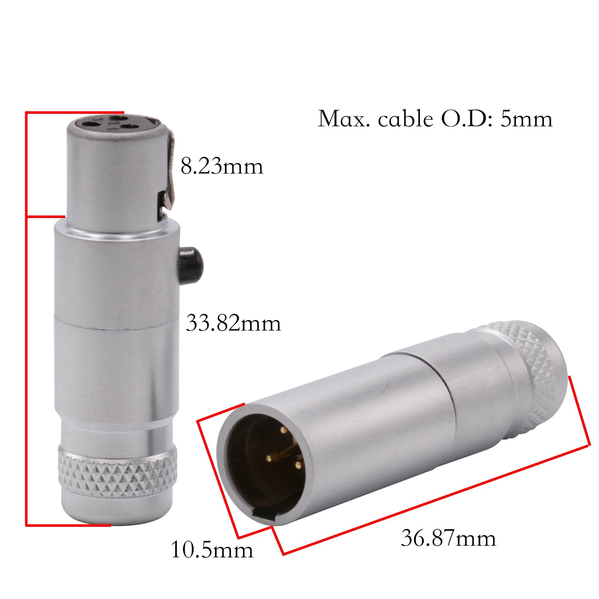 MPS Little Bee Mini 3 контактный разъем XLR штекер переходник для Hi Fi аудио наушников 1