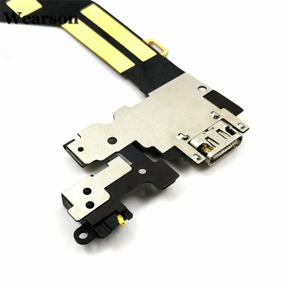 Для Lenovo ZUK Z2 Pro USB порт зарядный гибкий кабель с разъемом для наушников Z2Pro плата