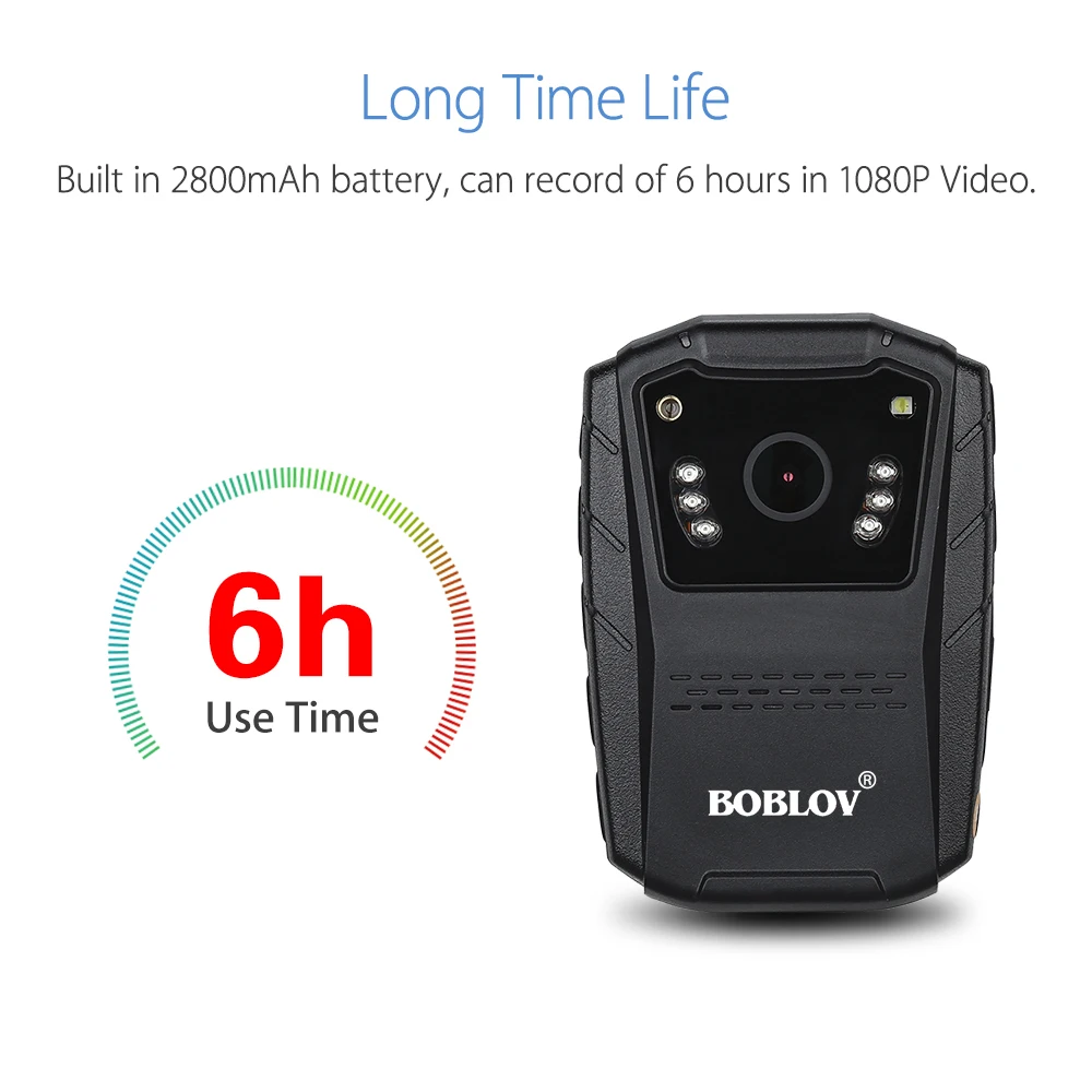 BOBLOV S70 Smart 1080 P мини Камера Ночное видение 32 ГБ полиции для ношения на теле Kamera