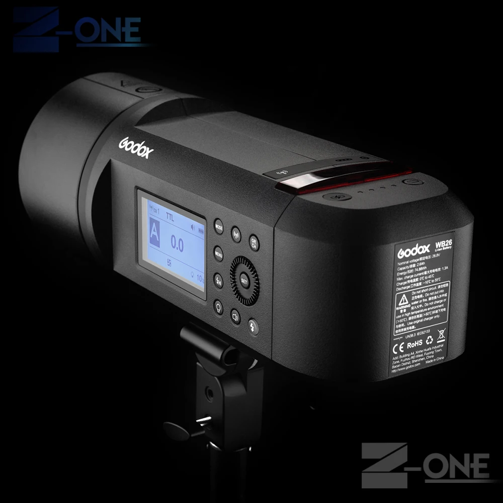 Уличная стробосветильник ческая вспышка Godox AD600Pro 600Ws TTL + литиевая батарея 28 8 в/2600
