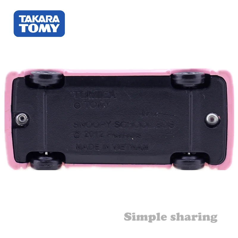 Takara Tomy Dream Tomica Pink Snoopy школьная кукла для девочек миниатюрные детские игрушки с