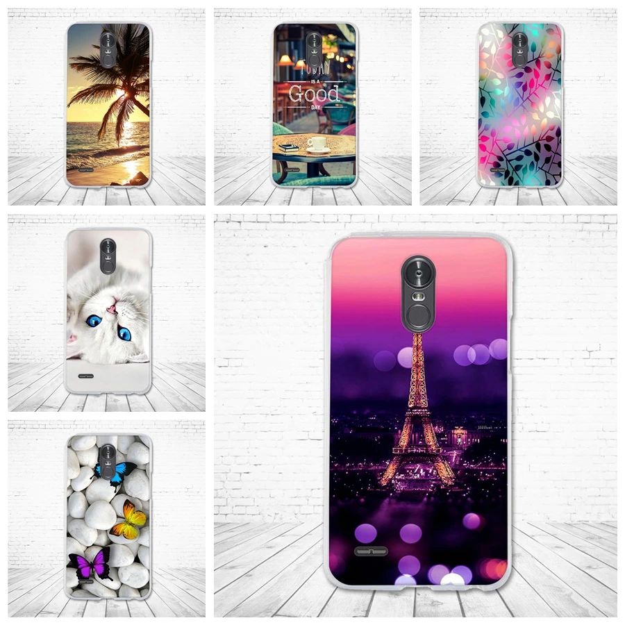Мягкий силиконовый чехол для LG Stylus 3 задняя крышка телефона из ТПУ Stylo чехлы K10 Pro