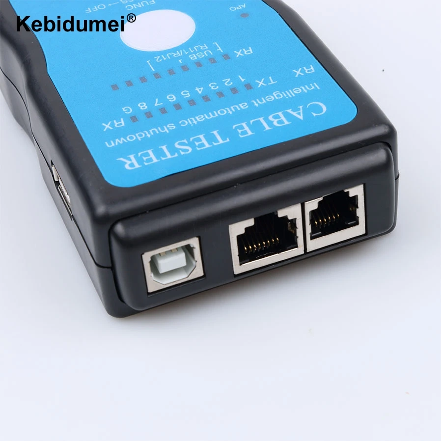 Многофункциональный принтер kebidumei RJ45 RJ11 тестер сетевого кабеля USB LAN сетевой Ethernet