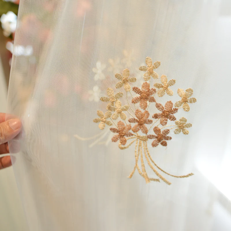 Роскошные роскошные дворцовые флокированные занавески на заказ для гостиной