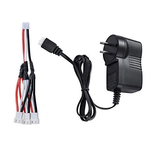 Зарядное устройство для литий-полимерных аккумуляторов 7,4 В 2S и зарядный кабель 3 в 1 для квадрокоптера UDI Syma MJX RC U829 Syma X8C X8W X8G MJX X600 X101