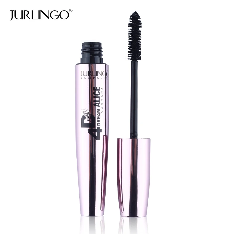 Curling mascara Бренд JURLING черная 4D Тушь для макияжа стойкая водостойкая Подкручивающая Удлиняющая Тушь для ресниц густая Объемная тушь для ресниц косметика для ресниц - Цвет: Curling mascara