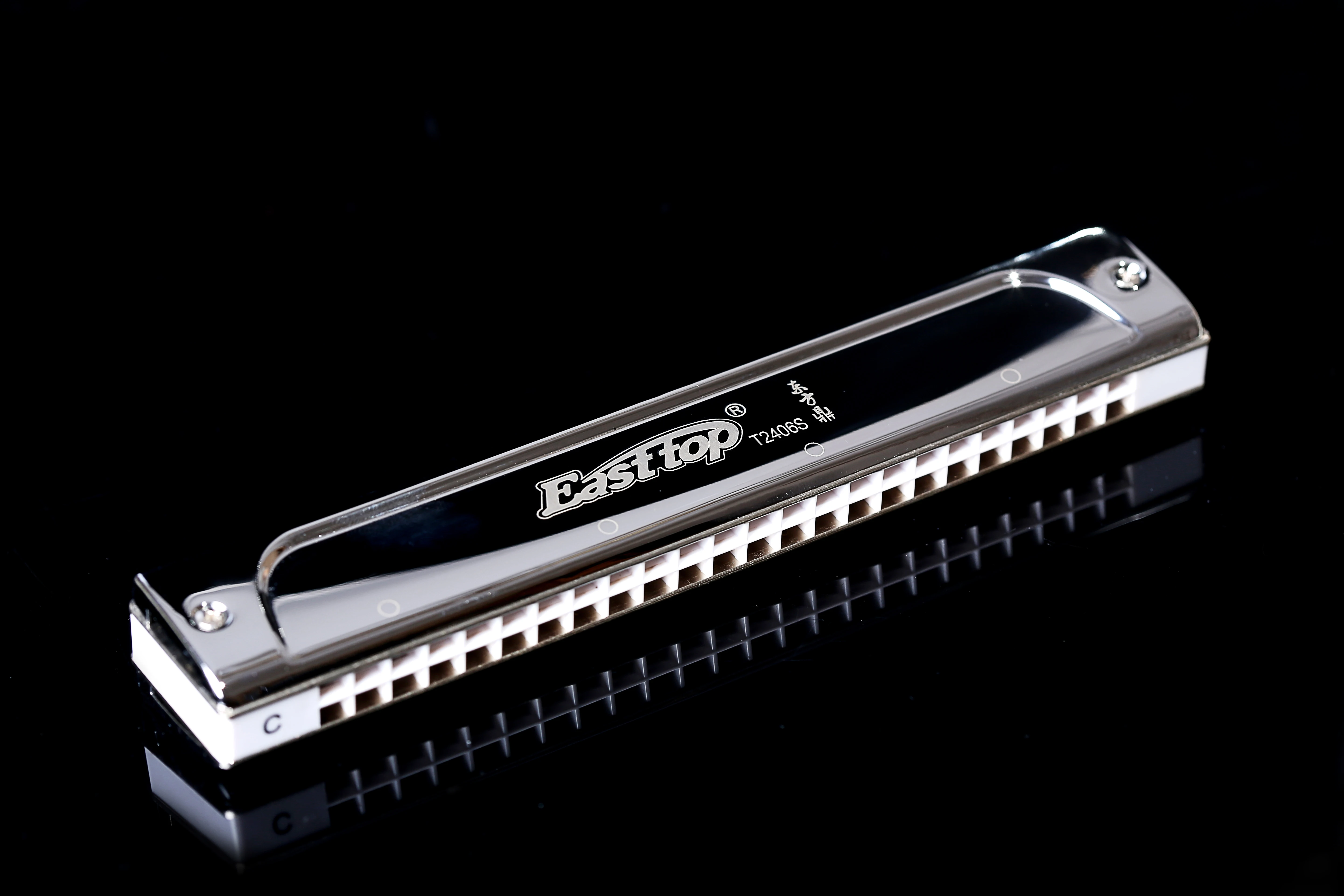 Восточный Топ гармоника tremolo с 24 отверстиями стандартная Клавиша C для начинающих