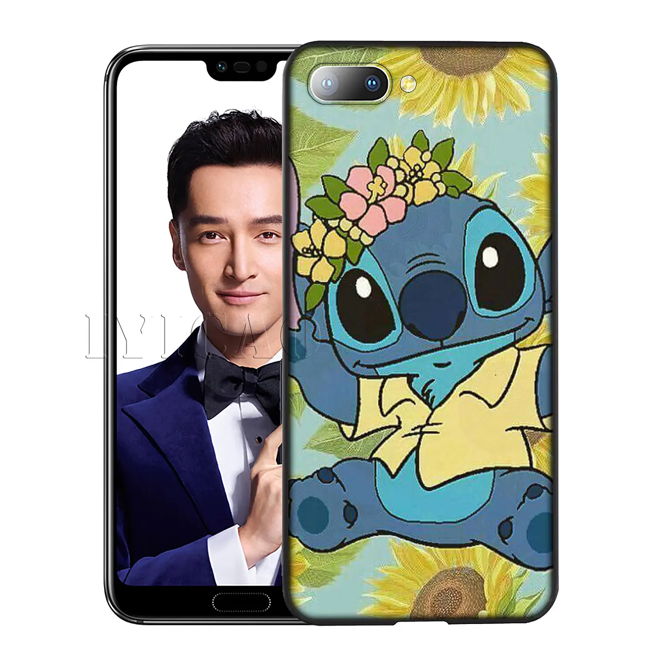 IYICAO cute cartoon Lilo Stitch 11111 Silicone Soft Case for Huawei Y7 Y6 Prime Y9 2018 Honor 8C 8X 8 9 10 Lite 6A 7C 7X 7A Pro |
