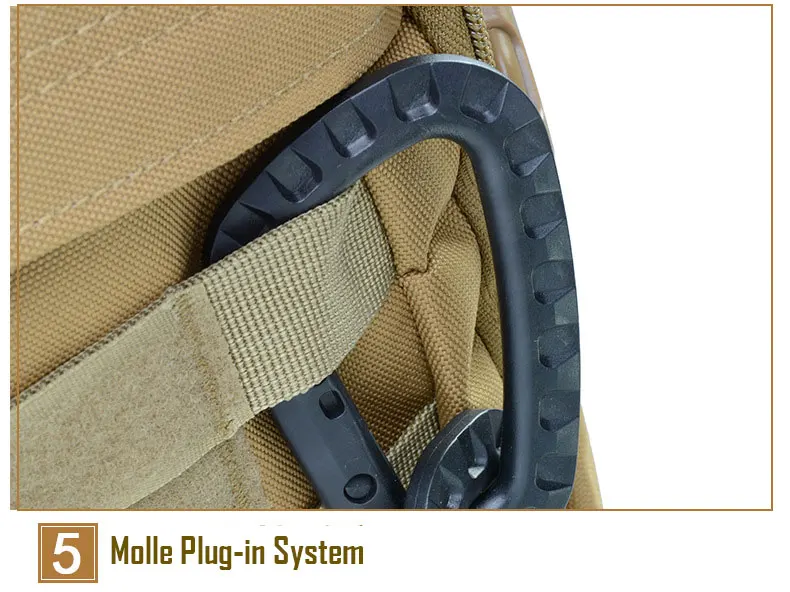 Военный рюкзак тактический армейский водонепроницаемый Оксфорд Molle Сумка Спорт на открытом воздухе Кемпинг путешествия треккинг камуфляж рюкзаки