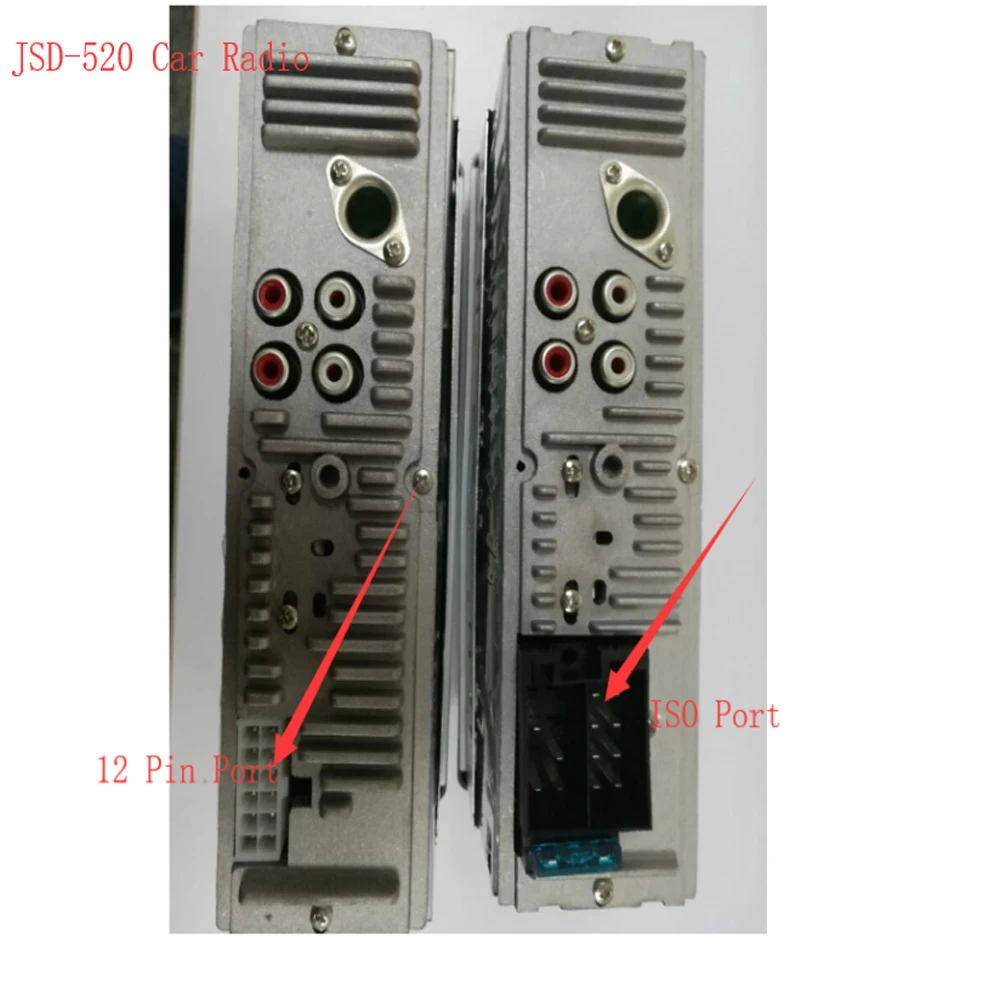 Podofo Авто Радио Стерео Цифровые JSD 520 Bluetooth 1 Din MP3 плеер FM аудио стерео приемник