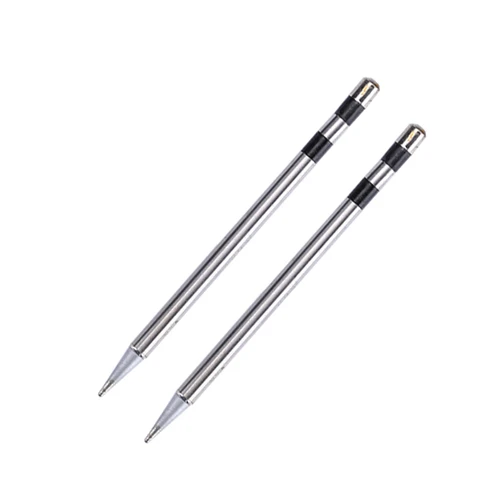 2pcs USB Solder Tips USB паяльник с регулируемой температурой 5 в 10 Вт Цифровой LCD Solda паяльник soldeerbaut Fer a Souder BGA сварочные инструменты - Цвет: 2pcs USB Solder Tips