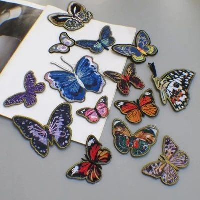 

Beautiful butterfly cloth patch applique patch fashion decoration DIY patch accessories