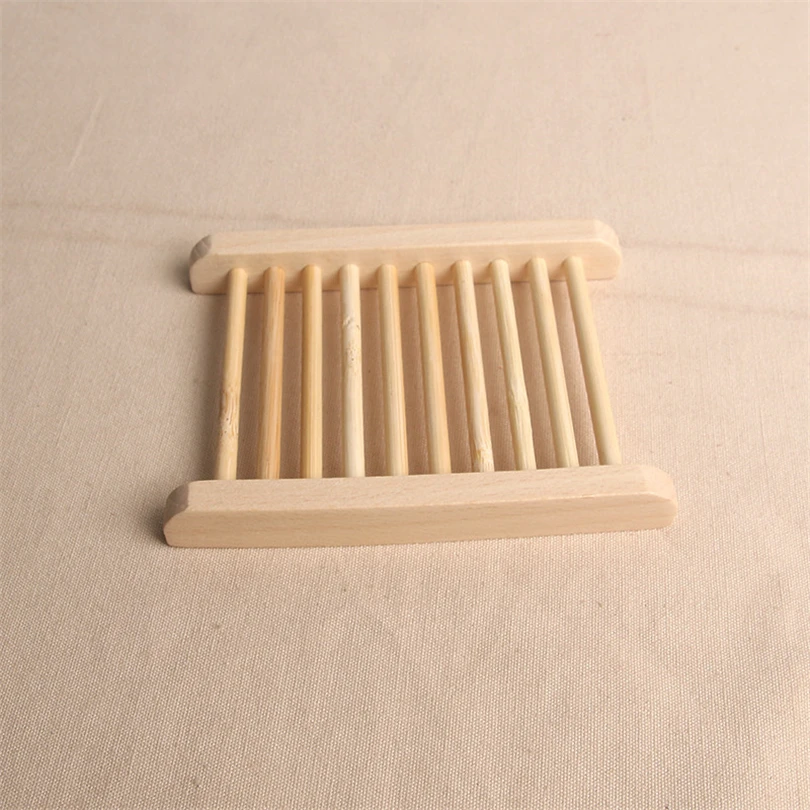 Wooden Soap Tray Holder Dish Waterproof Bath Shower Plate Wood Bathroom Storage Plat Accessories JJ25 | Дом и сад