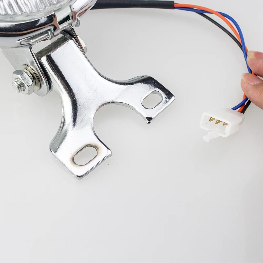 Аксессуары для мотоциклов хром 5 дюймов светодиодный налобный фонарь Harley Bobber Chopper