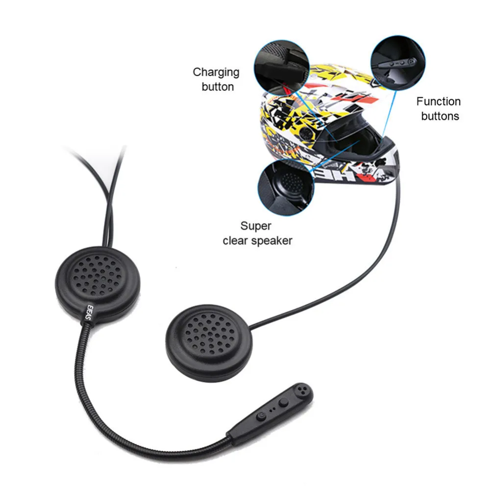 # Очень удобный ejeas E200 300m Bluetooth мотоциклетный шлем беспроводная гарнитура BT Радио