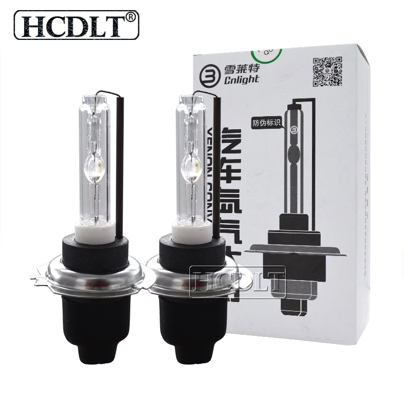 HCDLT оригинальная 35 Вт ксеноновая H7 HID лампа Cnlight 6000K 4300K 8000K сменная для фары