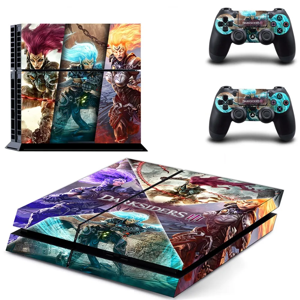 Виниловые наклейки для игровой консоли и контроллера PS4 | Электроника