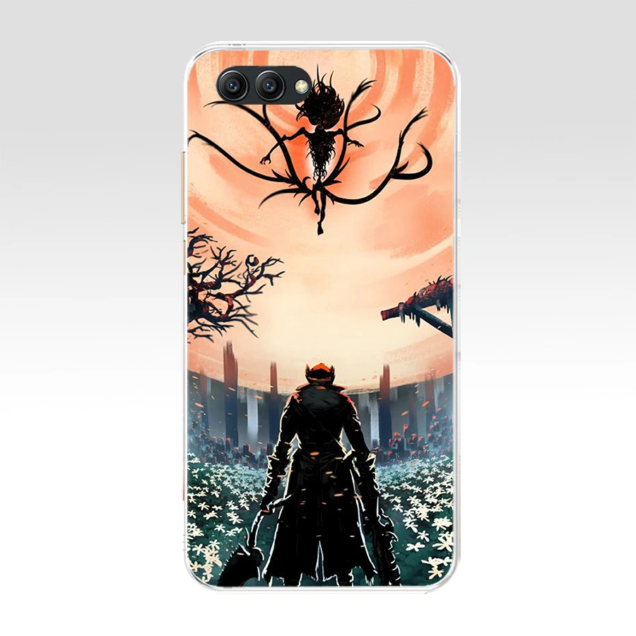 Чехол 273FG из мягкого силикона ТПУ с надписью хвалю солнца для Honor 9 10 huawei p10 lite y6 prime